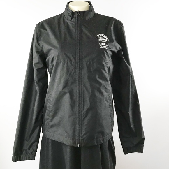 DELL World Golf Championship logo windbreaker jacket full zipper - Picture 4 of 8